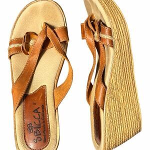 Unbranded Women's Brown and Tan Sandals